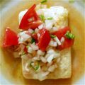 さちもりもん's cooksnap of when they made 豆腐グリルトマトと玉ねぎの辛味ソースがけ.
