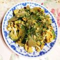あざらしの赤ちゃん's cooksnap of when they made ピリ辛ズッキーニチーズ卵とじ.