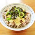 pali's cooksnap of when they made 簡単☆オクラと海苔の卵のっけ丼.
