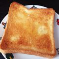 ♡tmk☆'s cooksnap of when they made じゅわ～っと★はちみつトースト.