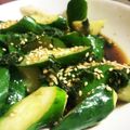 evo4hiro's cooksnap of when they made ダイエット！大葉にんにくときゅうり.