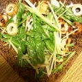 yewkiny's cooksnap of when they made 家族大好き♪水菜のゴマサラダ♪.