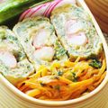 どんぴんたん's cooksnap of when they made シソが薫る♪カニカマ入りだし巻き玉子♫.