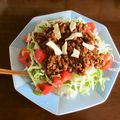 び〜ふちゃん's cooksnap of when they made 簡単調味料で☆タコライス.