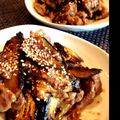chobiyukky's cooksnap of when they made ナスと豚肉の甘味噌炒め.