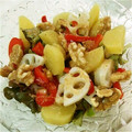 chiffon_♡'s cooksnap of when they made さつま芋と蓮根のごまだれサラダ.