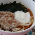 まいmama0322's cooksnap of when they made ぶっかけうどん♪　山かけうどん.