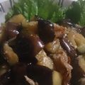にゃんすけりん's cooksnap of when they made カリッカリ豚と茄子のピリ辛炒め☆.