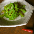 るーみく's cooksnap of when they made あっという間のゴーヤ漬け♪冷やし中華タレ.