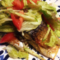 9vanilla's cooksnap of when they made さばのカレー風味☆サラダ仕立て♪.