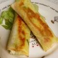 ミリラム's cooksnap of when they made バジルチーズ春巻スモークサーモン・生ハム.