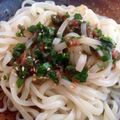 まーーおーー's cooksnap of when they made 【農家のレシピ】冷やし梅シソうどん.