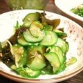 kikusui's cooksnap of when they made 甘すぎないキュウリの酢の物.