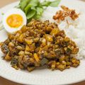 男子スリム部's cooksnap of when they made コロコロ野菜の黒ごまドライカレー.