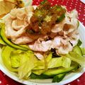 もものはちみつ's cooksnap of when they made お肉が本当にやわらか～い♪豚肉の冷しゃぶ.