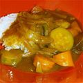 トモスケ's cooksnap of when they made 茄子とズッキーニとトマトの夏野菜カレー.