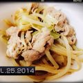 hotchick's cooksnap of when they made 子どもも大好き☆キャベツと豚肉の炒めもの.
