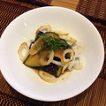 moniiiaiii's cooksnap of when they made 活焼ちくわと茄子の揚げびたし.