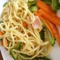 sayacook38's cooksnap of when they made 夏バテ対策！豚肉とゴーヤで塩焼きそば.