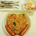 ranran、's cooksnap of when they made 余ってる焼きそば粉で簡単☆そば飯.