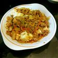 まぶいちゃん's cooksnap of when they made 豆腐とキムチのひき肉炒め.