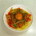 やまじちなゆ's cooksnap of when they made ツナとトマトのとろとろ冷製パスタ.