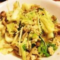 エリボナ's cooksnap of when they made 簡単☆キャベツ＆しめじのオイスター炒め.