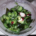 柴まゆ's cooksnap of when they made ★きゅうりとわかめの酢の物★.