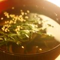 BiwacoJune's cooksnap of when they made 暑い日に！みょうがの冷汁.