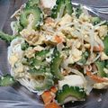しもきゅう's cooksnap of when they made そうめんゴーヤチャンプル.