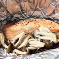 まゆこまゆみ's cooksnap of when they made フライパンで簡単♪鮭のホイル焼き.