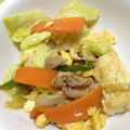 にじゆめa's cooksnap of when they made 木綿豆腐とふわふわ卵のピリ辛炒め.