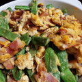 TadashiccK's cooksnap of when they made 朝ごはんに♪いんげんとベーコンの卵炒め☆.