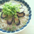 70cafe's cooksnap of when they made 我が家の夏の定番♪揚げ茄子のぶっかけ素麺.