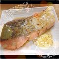 奈美っぺ's cooksnap of when they made 鮭のスタミナにんにくバター焼き.