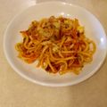 朝のコーヒー's cooksnap of when they made 韓国風焼きうどん.