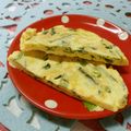 赤い電話's cooksnap of when they made 簡単⭐にらたまご焼き.