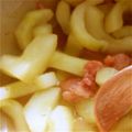 くるくま葉月's cooksnap of when they made きゅうりの梅煮.