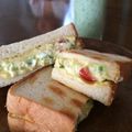 kitchenＫ's cooksnap of when they made 夏◎枝豆ゴーヤのアボカドレモンサンド.