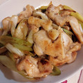 manacyu's cooksnap of when they made 激ウマ！とりねぎ炒め.