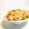 masabagel's cooksnap of when they made オレンジ色の混ぜご飯.