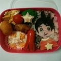 ミスズ３'s cooksnap of when they made 妖怪ウォッチ けいたくんキャラ弁.