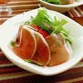 inyako's cooksnap of when they made 大根・水菜・生ハムのサラダ.