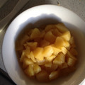 クック7TN4TT☆'s cooksnap of when they made 砂糖なし＊りんごの蒸し煮.