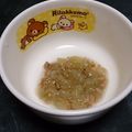 碧きりん's cooksnap of when they made 離乳食☆茄子と納豆のだし煮♪.