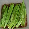 jimi8823's cooksnap of when they made オクラの漬物.