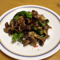 toshi1968's cooksnap of when they made しし唐と舞茸の炒めたの.