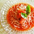 kebeibiko's cooksnap of when they made シンプル♪トマトそーめん.