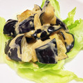 よっちru's cooksnap of when they made 揚げナスのオイマヨ.