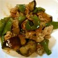 けい♥️'s cooksnap of when they made 茄子ピーマン豚肉のオイスター中華炒め.
